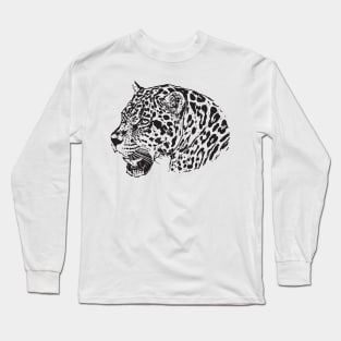 Jaguar portrait Long Sleeve T-Shirt